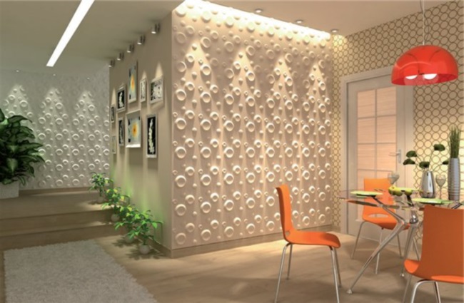 стеновые 3d панели, гипсовые 3d панели, декоративные 3d панели, монтаж 3d панелей 